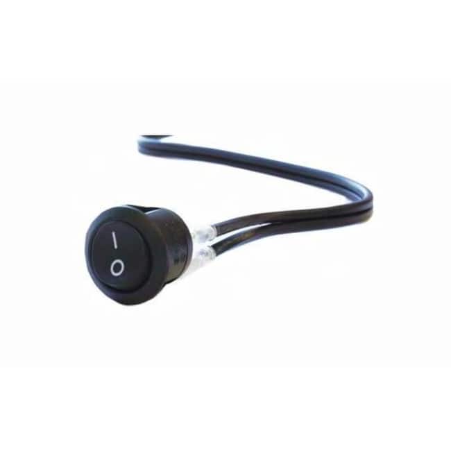 Tresco RDSW2M 79" Long Round Rocker Switch for Tresco LED Lighting - Black