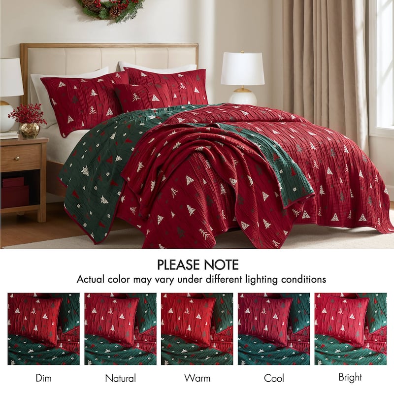 Madison Park Winter Coverlet Mini Set