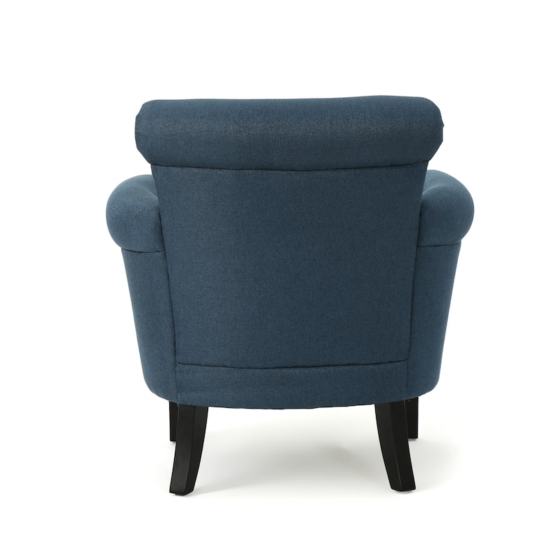 Navy Blue 31" Upholstered Club Chair