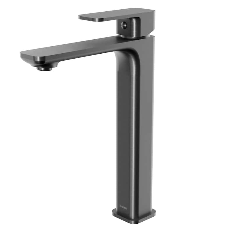 Karran USA KBF512 Venda 1.2 GPM Vessel Single Hole Bathroom Faucet - Gunmetal Grey
