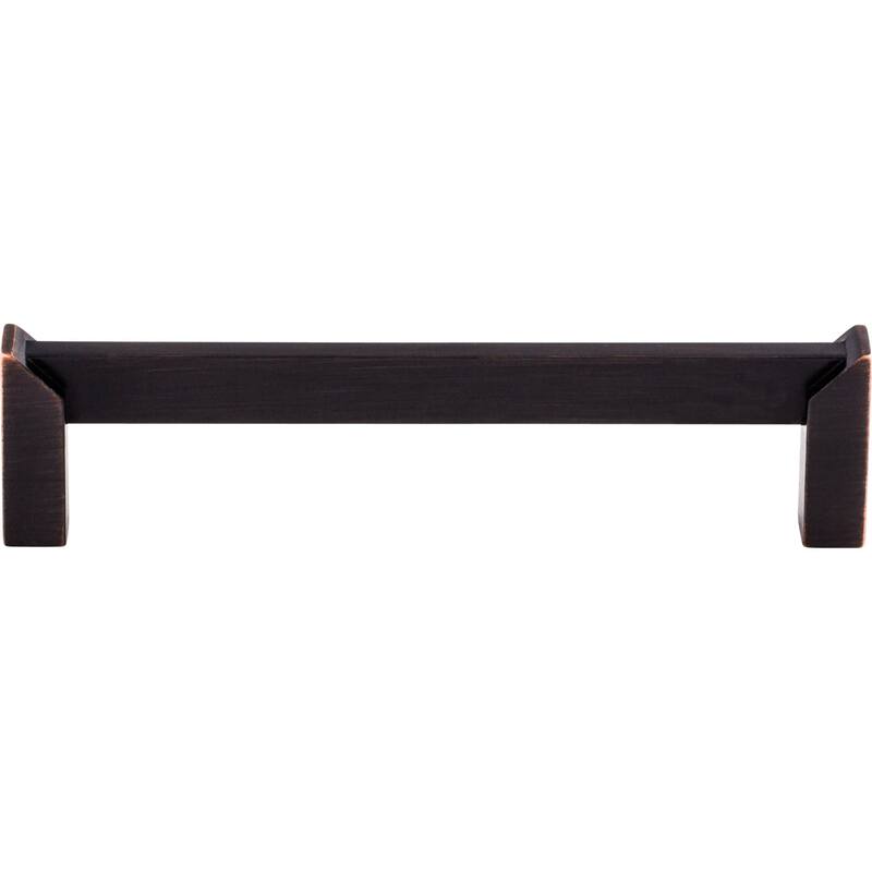 Top Knobs Meadows Edge 5 Inch Center to Center Handle Cabinet Pull - Tuscan Bronze