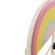 preview thumbnail 8 of 14, Beige Platform Bed with Rainbow Shaped and Height-adjustable Headboard and LED Light, Suitable for Kids