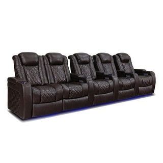Valencia Tuscany Top Grain Nappa 11000 Leather Home Theater Seating ...