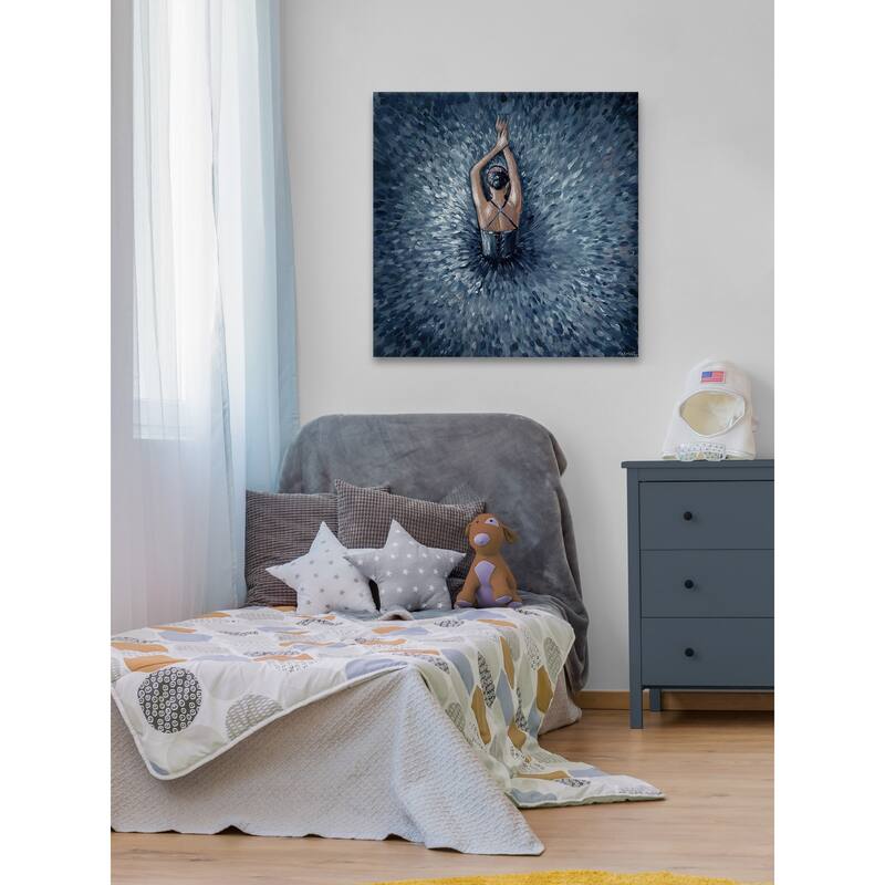 'Ballet Hands' Painting Print on Wrapped Canvas
