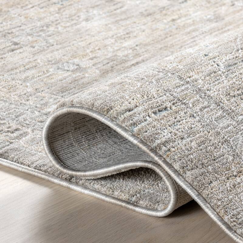 Nuloom Ginebra Medallion Fringe Area Rug