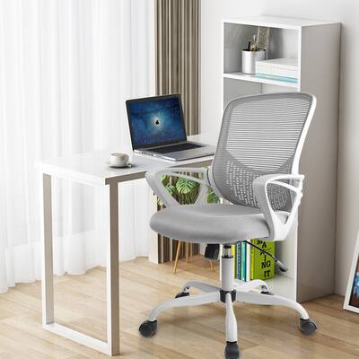 Home Office Chair, Mesh Desk Chair, Mid Back Home Office Chair, Computer Swivel Rolling Task Chair Ergonomic Executive Chair