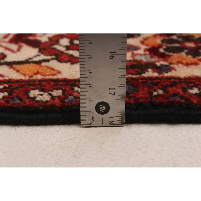 ECARPETGALLERY Hand-knotted Andelz Black Wool Rug - 3'6 x 10'0