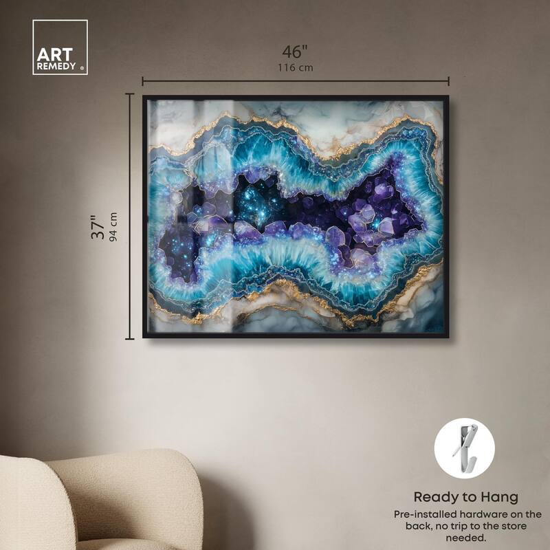 Stellar Shard Core Shadowbox by Art Remedy
