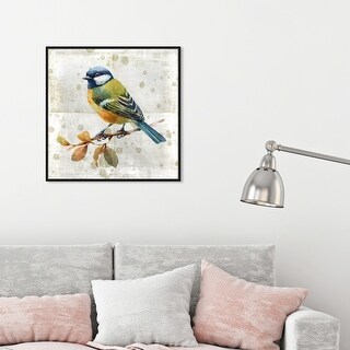 Oliver Gal 'Botanical Birds' Gallery Wrapped Canvas
