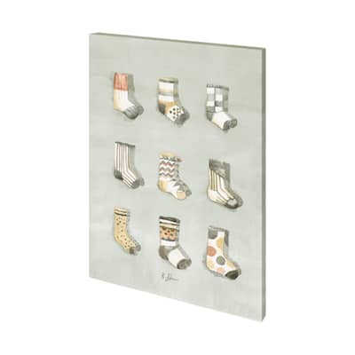 Sock I (27 x 36) Canvas Art Print
