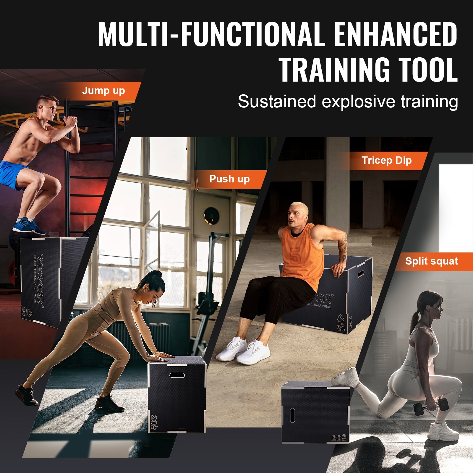 Home gym step up discount box