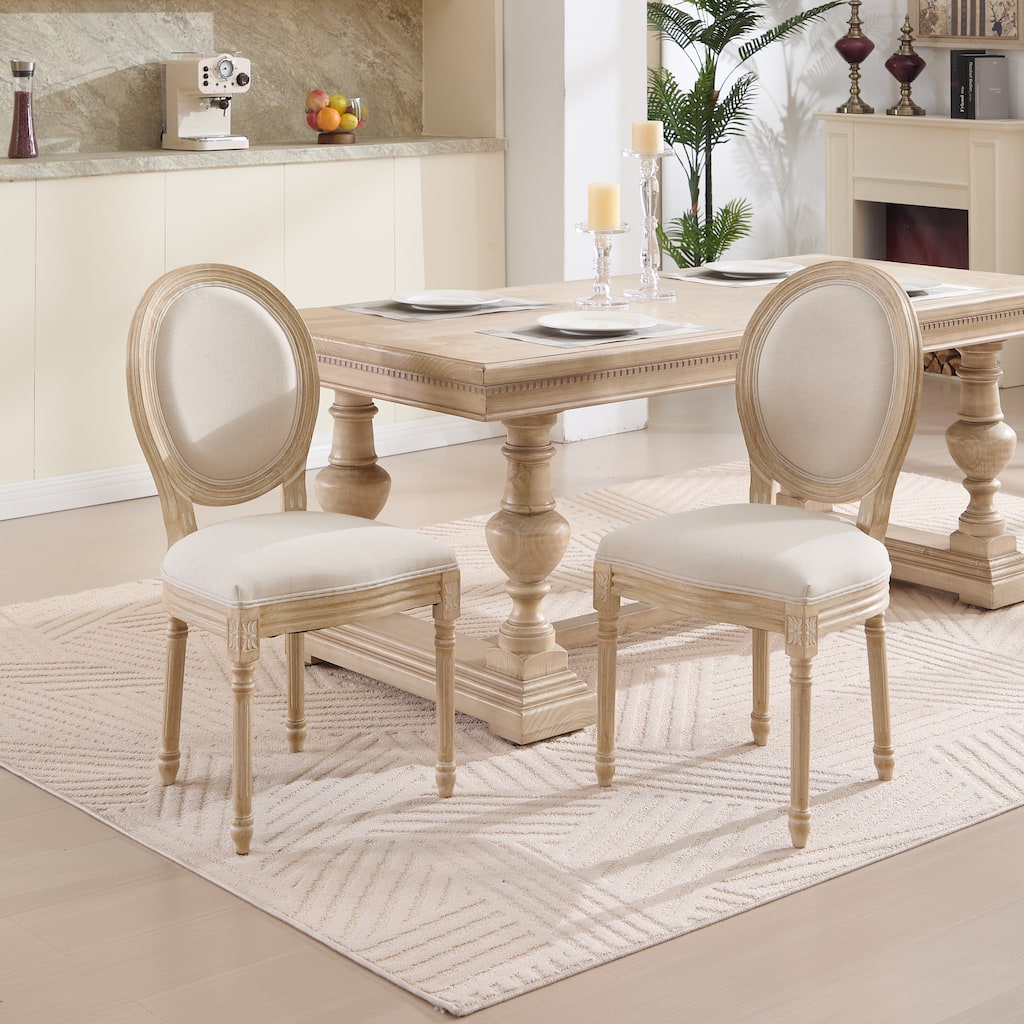 Upholstery Dining Chairs Set of 2