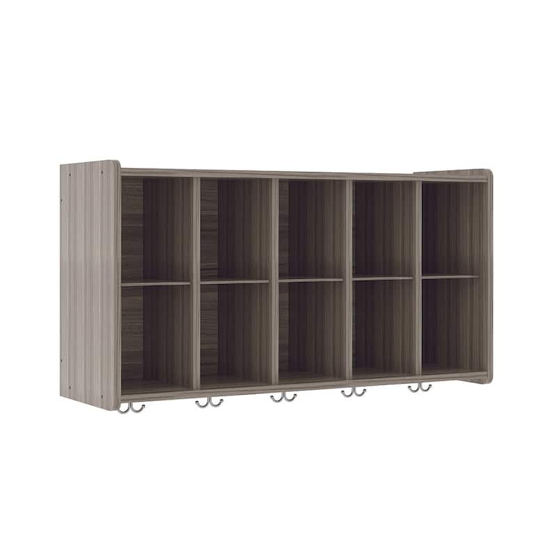 Tot Mate Laminate Wall Cubbie Storage - 46" x 15" x 26"