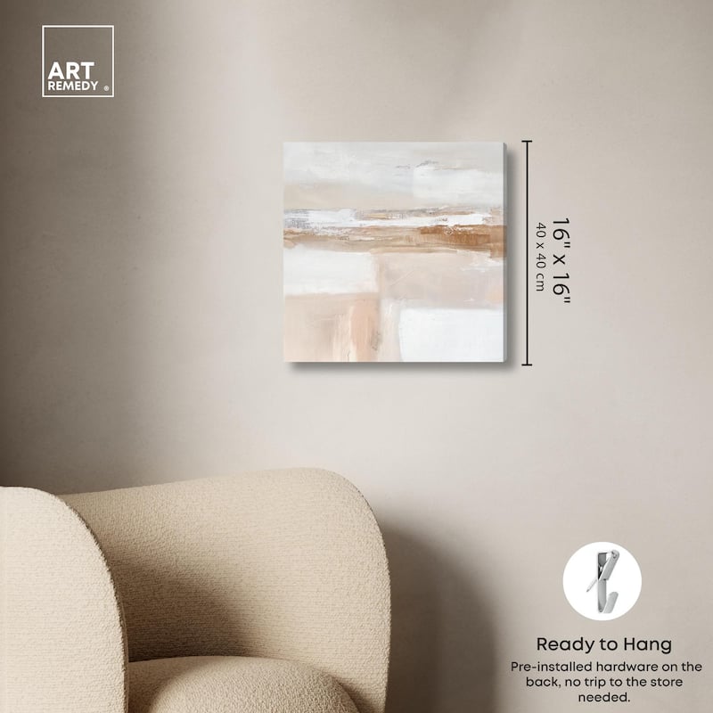 Sediment Planes II Canvas by Art Remedy, Gallery Wrapped