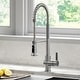 preview thumbnail 60 of 139, Kraus Britt Commercial 3-Function 1-Handle Pulldown Kitchen Faucet