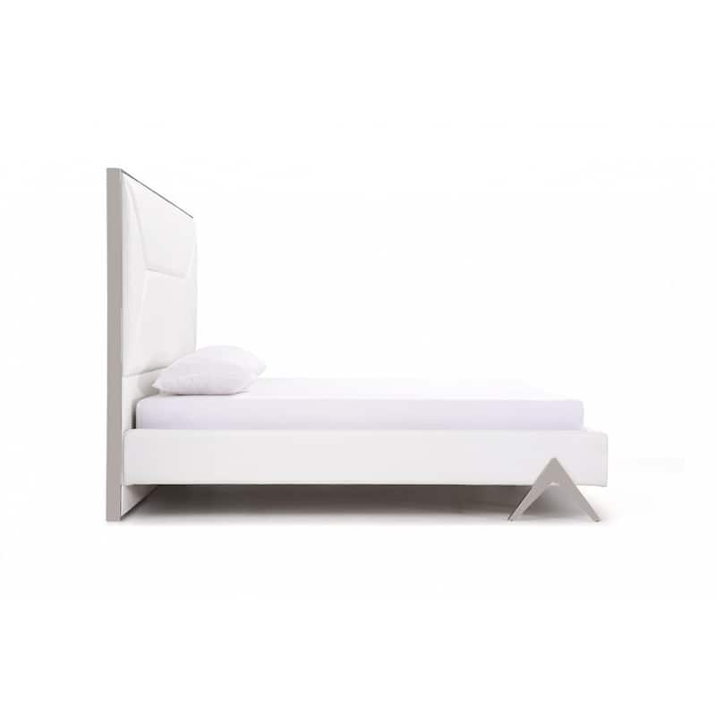 Modrest Candid Modern White Eastern King Bed