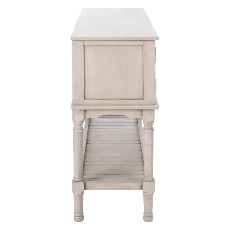 SAFAVIEH Vella 2-Drawer 2 Door Console Table - 47.3" W x 13" L x 29.5" H - 47Wx13Dx30H