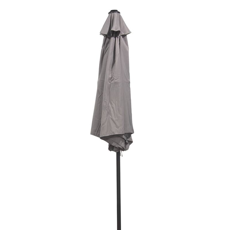 9 ft Powder Coated Aluminum Market Outdoor Patio Umbrella