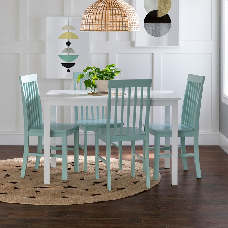 Middlebrook Pompton 5-piece Dining Set - Mint Green