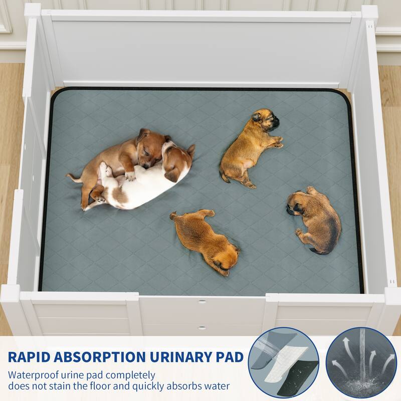 Moasis Plastic Pet Kennel Delivery Room w/ Door