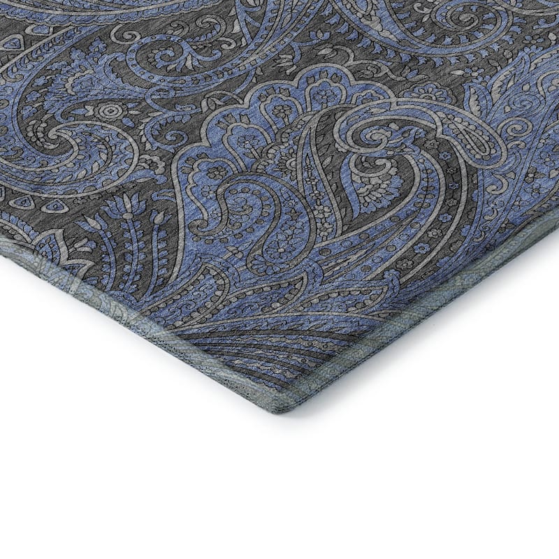 Premium Washable Super Soft Traditional Paisley Mayfield Rug