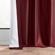 preview thumbnail 82 of 81, Exclusive Fabrics Textured Faux Dupioni Silk Thermal Blackout Curtains (1 Panel)