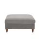 preview thumbnail 11 of 51, Modern Square Corduroy Upholstered Ottoman With Wood Leg