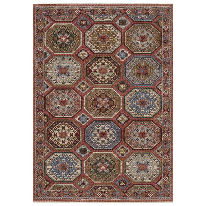 HomeRootsMedallion Bohemian Runner Area Rug