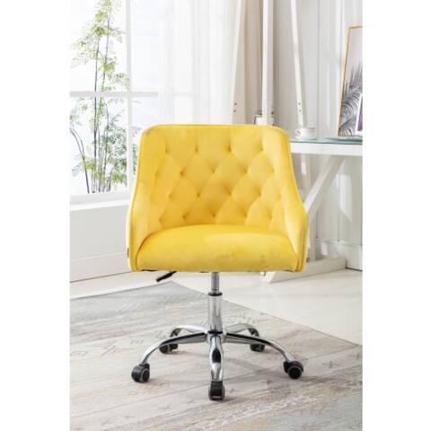 Swivel Shell Leisure office/living room chair in Yellow