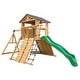preview thumbnail 31 of 39, Backyard Discovery Endeavor Cedar Wood Swing Set, Slide, Play Deck