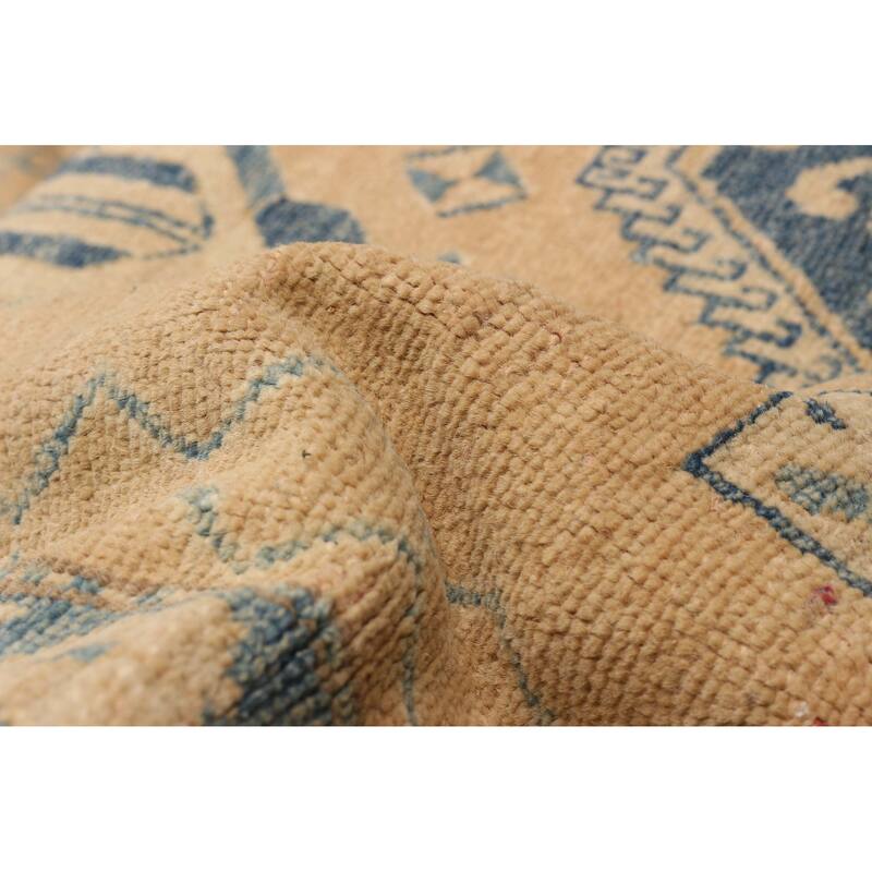 ECARPETGALLERY Hand-knotted Finest Ghazni Tan Wool Rug - 10'9 x 14'4
