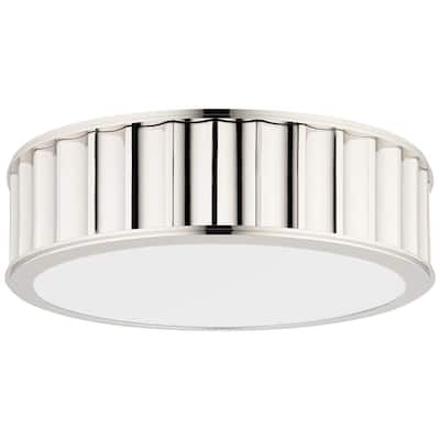 Hudson Valley Lighting Middlebury 2 Light 13" Wide Flush Mount Drum