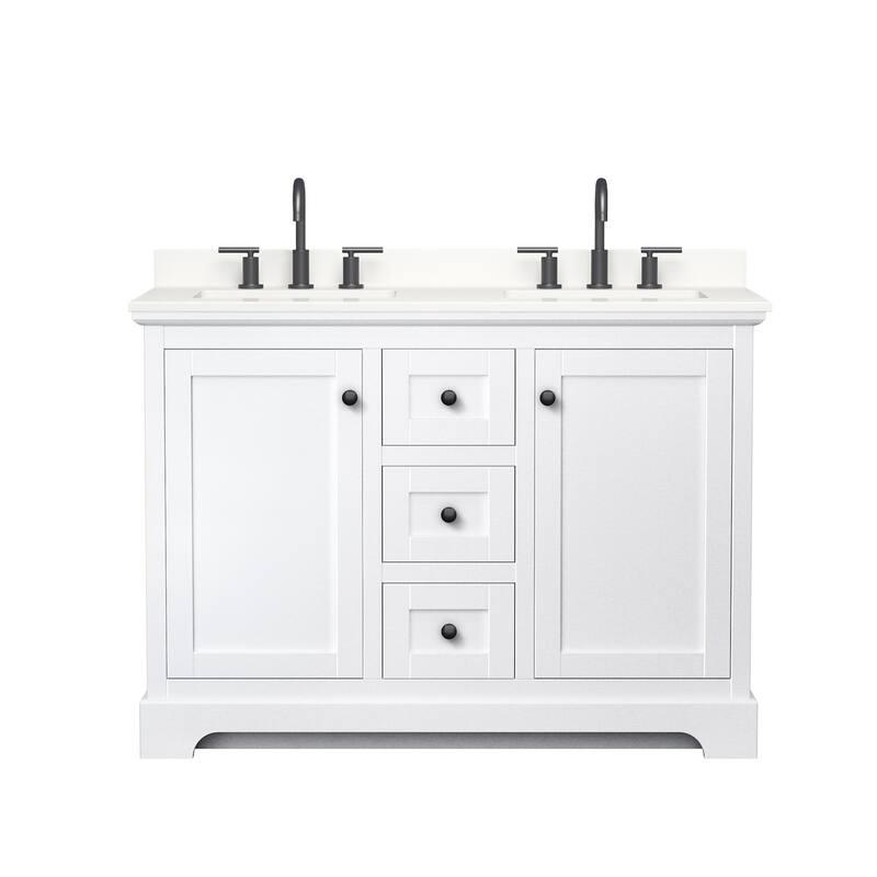 Wyndham Collection WCV232348D-QTZ-US3MXX Avery 48" Free Standing