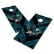 preview thumbnail 1 of 3, San Jose Sharks NHL Cornhole Board Set Include Carrying Case