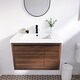 preview thumbnail 79 of 95, Beingnext 24"/30"/48" Bathroom Vanity with Sink, Floating Bathroom Vanity With Soft Close Door