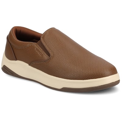 Vance Mens Townes Comfort Perforated Slip-on Sneaker