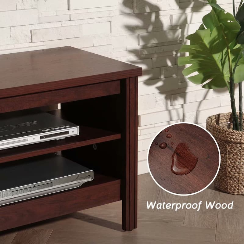 70 Inch TV Stand for 75'' TV, Classic Entertainment Center TV Console