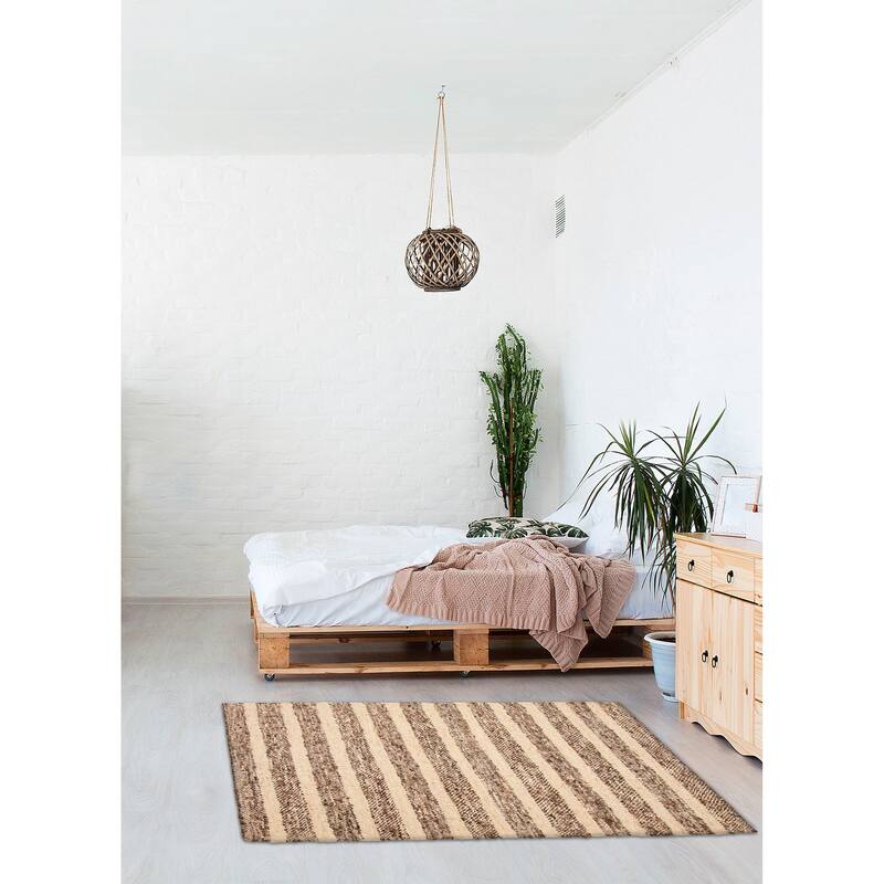 Sienna Brown Rug 5'3" x 7'2" - 5'3 x 7'2