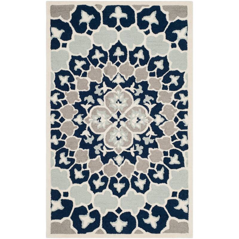 SAFAVIEH Handmade Bellagio Ronak Modern Oriental Wool Rug