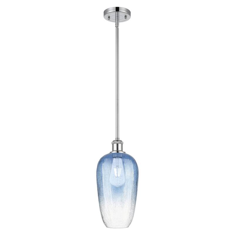 Innovations Lighting Endless Possibilities Ballston - Brookhaven Flute - 1 Light 7" Stem Hung Mini Pendant