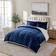 preview thumbnail 19 of 19, Swift Home Reversible Micromink and Sherpa Down Alternative Bedding Comforter Set