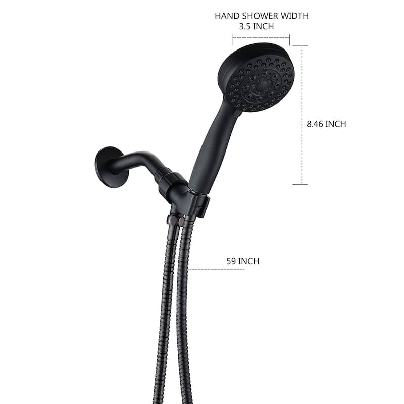 Handheld Shower Head with Hose High Pressure Shower Heads, Chrome