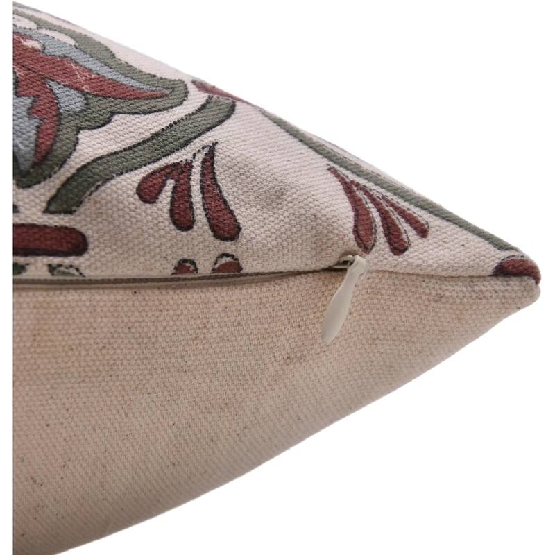 Fabdivine Cotton Square Block print pillow Cover