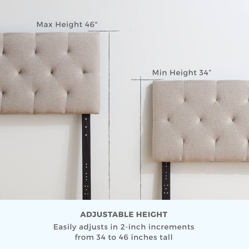 Brookside Kaylee Adjustable Upholstered Headboard