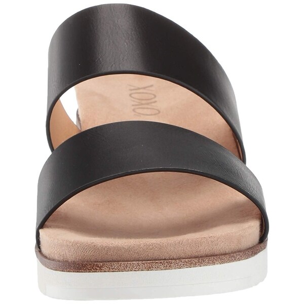 Xoxo Womens Petra Open Toe Casual Slide 