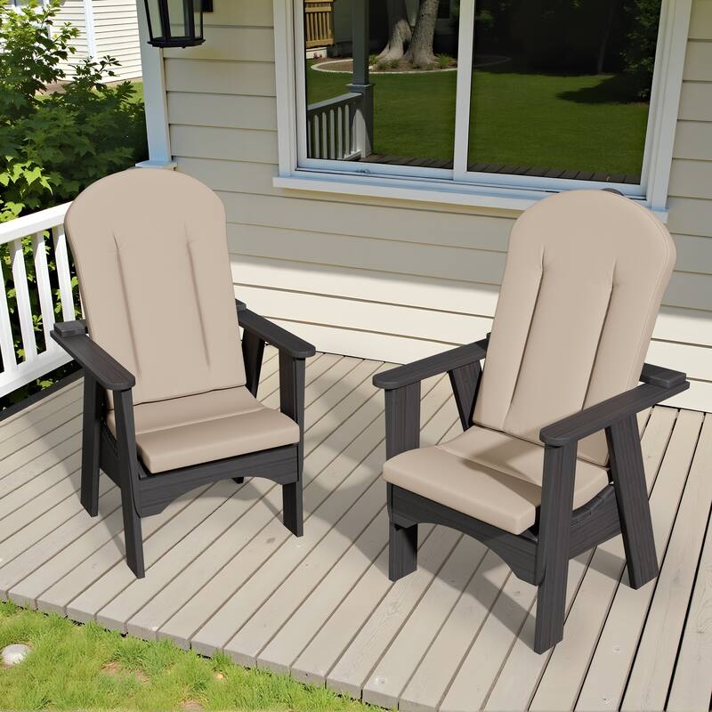 Pellebant Outdoor Adirondack Chairs Cushion High Back