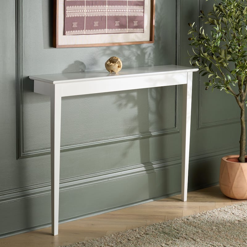 SAFAVIEH Home Entil 2-Legged Console Table - 10"W x 45"D x 35"H