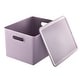 preview thumbnail 23 of 27, Superio Ribbed Storage Bin with Matching Lid - 15"W x 9"H x 11.5"D