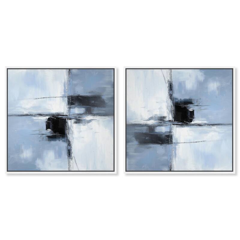 Lemon Slice Drink Canvas by Art Remedy - 20" x 30" - White