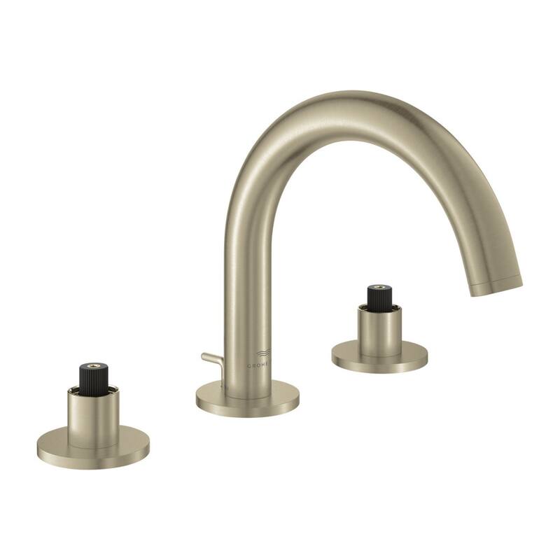 Grohe 20 660 Atrio New 1.2 GPM Widespread Bathroom Faucet with Pop-Up - Brushed Cool Sunrise
